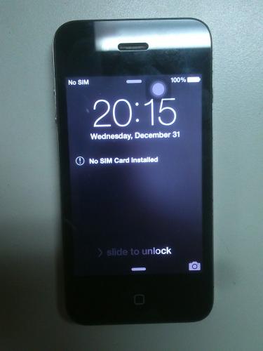 Vendo iphone 4 para levantar tiene iClud y no - Imagen 1
