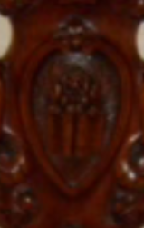 Silla del Siglo XV de caoba totalnente tallad - Imagen 3