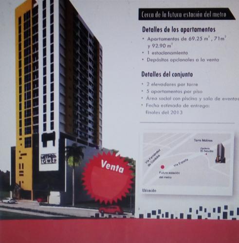 Se venden Apartamentos en Panam Carrasquil - Imagen 1
